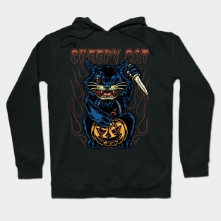 Creepy Cat Hoodie